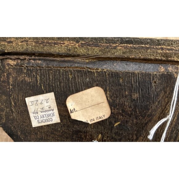 Vintage Ornate Black Gilt Gold Acanthus Wall Shelf Bracket Display Shelves Italy - Picture 5 of 5